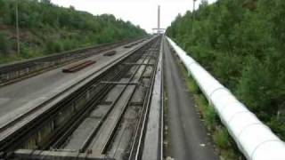 Belgian Boat Lifts The Ronquières Inclined Plane [upl. by Xineohp]