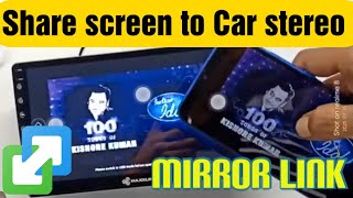 Mirror Link in Android car stereo  Step by StepFull Video  Shekhar Maxxlink [upl. by Lokim]