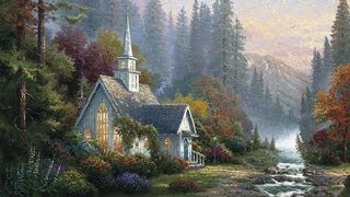 Forest Chapel by Thomas Kinkade [upl. by Boggers428]