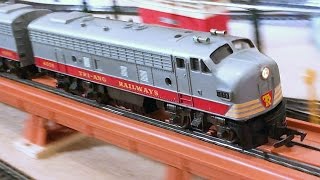 Triang Railways R55  R57 Transcontinental Diesel Locomotive with TC Coaches RHX train set [upl. by Julee]