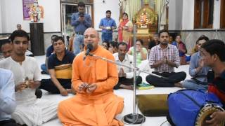 Narsingh Aarti at ISKCON Ghaziabad by Adi Karta Pr [upl. by Bonnes21]