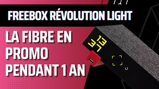 Free propose sa Freebox Revolution Light à un tarif réduit pendant un an [upl. by Sad988]