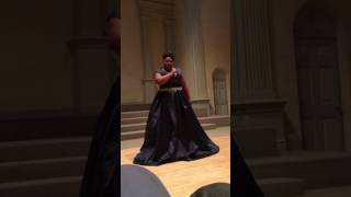 Lucia Renata Bradford sings quotHence Iris Hence Awayquot from Semele by Handel [upl. by Aissac]