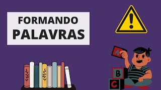 PALAVRAS COM DUAS SÍLABAS PARA LEITURA Formando palavras [upl. by Beebe]