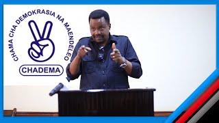 LEMA AFICHUA MADUDU CHADEMA AWATAJA VIGOGO ADAI KUFANYIWA FIGISU [upl. by Edrahs972]