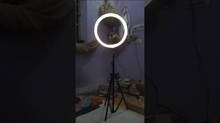 Ring Light Setup With New Tripod amp Mic ringlight tripod motivation shorts education masti [upl. by Airyk]