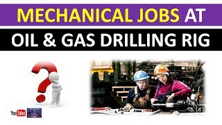 Mechanical Jobs at Oil and Gas Drilling Rig  Onshore [upl. by Kwarteng]