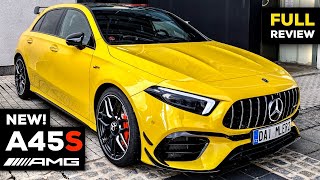 2020 MERCEDES AMG A45 S NEW FULL Review BRUTAL 4MATIC Interior Exterior Infotainment [upl. by Nuawtna]