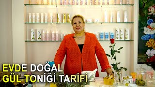 Evde Doğal Gül Toniği Tarifi [upl. by Nicolea826]