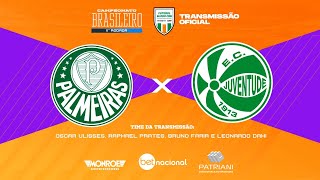 PALMEIRAS X JUVENTUDE  AO VIVO  Narração OSCAR ULISSES  Futebol Globo CBN [upl. by Dalli819]