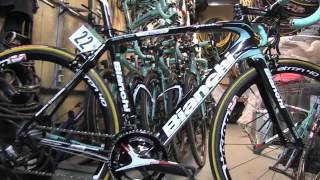 quotBIANCHI INFINITO CVquot MANUEL BELLETTI AT MILANOSANREMO 2014 [upl. by Notlad]