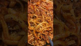 Vegan Spaghetti Pasta and Beef Sauce [upl. by Nosnev]