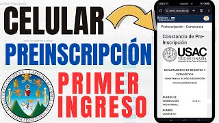 🟦Desde el CELULAR  Realizar la PREINSCRIPCIÓN 2024 y Descargar CONSTANCIA Aspirantes PRIMER INGRESO [upl. by Nonnahsal]