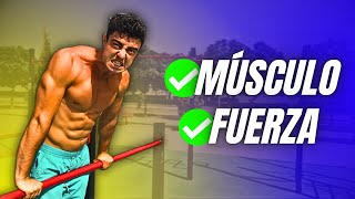 🔥RUTINA de CALISTENIA para PECHO HOMBRO y TRICEPS  Calistenia Intermedios [upl. by Dikmen]