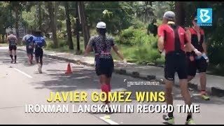 Javier Gomez wins Ironman Langkawi in record time [upl. by Sset56]