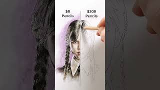 drawing art art O pencil vs 300 pencil [upl. by Suhpesoj]