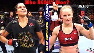 Lets put an End to thisWho REALLY Won Amanda Nunes vs Valentina Shevchenko 2 [upl. by Refinnej]