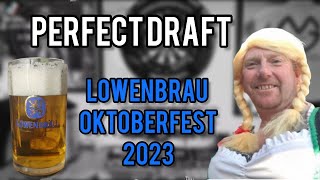 Lowenbrau oktoberfest 61 2023  Perfect draft pro  Philips perfect draft  review No 1533 [upl. by Arihppas]