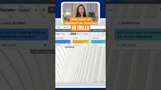 Como hacer un calendario de contenido tutorial en trello  social media manager  community manager [upl. by Jahdai200]