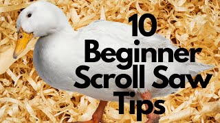 10 beginner scroll saw tips [upl. by Noirrad]