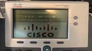 How to Factory Reset or Upgrade Cisco 7941 7942 7945 IP Phone [upl. by Ijat]