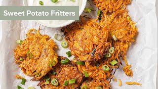 Sweet Potato Fritters [upl. by Riehl]