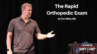 The Rapid Orthopedic Exam  The Advanced EM Boot Camp [upl. by Bendicta]