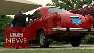 Indias iconic Ambassador car  BBC News [upl. by Clotilda]