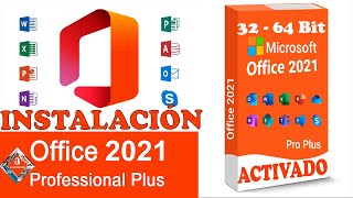 👑✌️INSTALACIÓN DE MICROSOFT OFFICE 2021  2019  ACTIVADOR en ESPAÑOL👍✌️ [upl. by Ahsitauq]