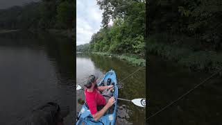 Catching my camera on Crooked Creek  Kayak Fishing  Bonafide RVR 119  Nature [upl. by Fiske]