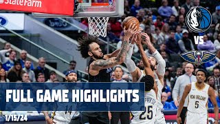 Dallas Mavericks Team Highlights vs New Orleans Pelicans  11524 [upl. by Ignaz]