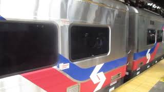 SEPTA REGIONAL RAIL AT THE 30TH STREET STATION IN PHILADELPHIA [upl. by Znarf]