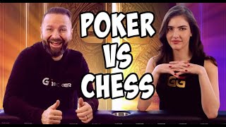 POKER vs CHESS  Heads Up with Alexandra Botez [upl. by Nomsed768]