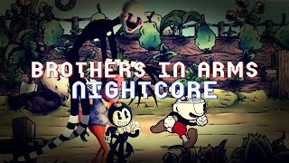 Nightcore DAGames  Cuphead Song quotBrothers in armsquot [upl. by Lleze815]