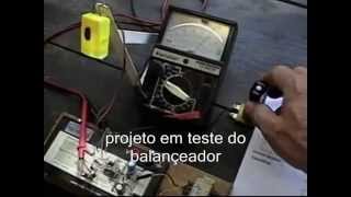 BALANCEADOR ELETRÔNICO PROJETO [upl. by Yerahcaz]