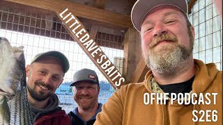 Oregon Striper Fishing with Little Daves Baits  David Knebel Jr  Fish the Oregon Coast  Pod S2E6 [upl. by Daffodil611]