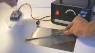 Electrolytic Metal Etching setup and marking demonstration [upl. by Sebastien4]