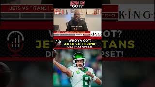 JETS vs TITANS Week 2 Pick  HEATED Disagreement newyorkjets tennesseetitans nflpicks [upl. by Bubalo]