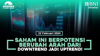 SAHAM INI BERPOTENSI BERUBAH ARAH DARI DOWNTREND JADI UPTREND [upl. by Eliot]