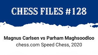 Magnus Carlsen vs Parham Maghsoodloo • chesscom Speed Chess 2020 [upl. by Etteneg]