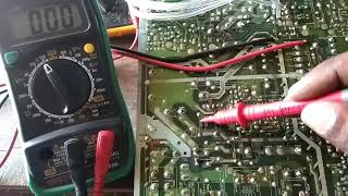 how to repair Bpl 21 Crt TV powersupply fault Tamil [upl. by Ilka]