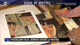 Modigliani falsi Genova chiude la mostra  Agorà Estate 17072017 [upl. by Minica]