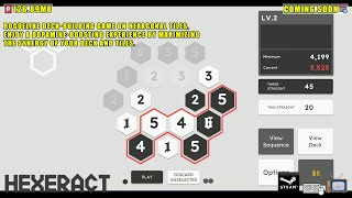 Hexeract PC  Roguelike deckbuilding game on hexagonal tiles [upl. by Dj]