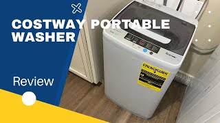 COSTWAY Portable Washing Machine Review [upl. by Annalee]