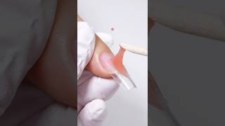 Sticky⁉️How to Apply Poly Gel Without Stickiness😎 nailtech foryou polygel nailhacks [upl. by Shrier436]