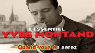 Karaoké Yves Montand  Le temps des cerises [upl. by Aissat]