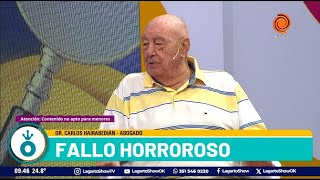 Fallo judicial horroroso Dr Carlos Hairabedián [upl. by Thorstein]