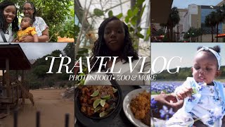 Travel Vlog Baby Photoshoot San Antonio Zoo  Riverwalk [upl. by Darce94]