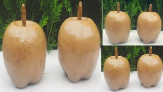 মাটির তৈরি একটি সুন্দর আপেলKashmiri Apple making from clay [upl. by Leahsim]