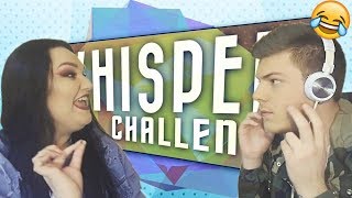 WHISPER CHALLENGE на Кумановски 😂  Ivona amp Mario [upl. by Nacul849]